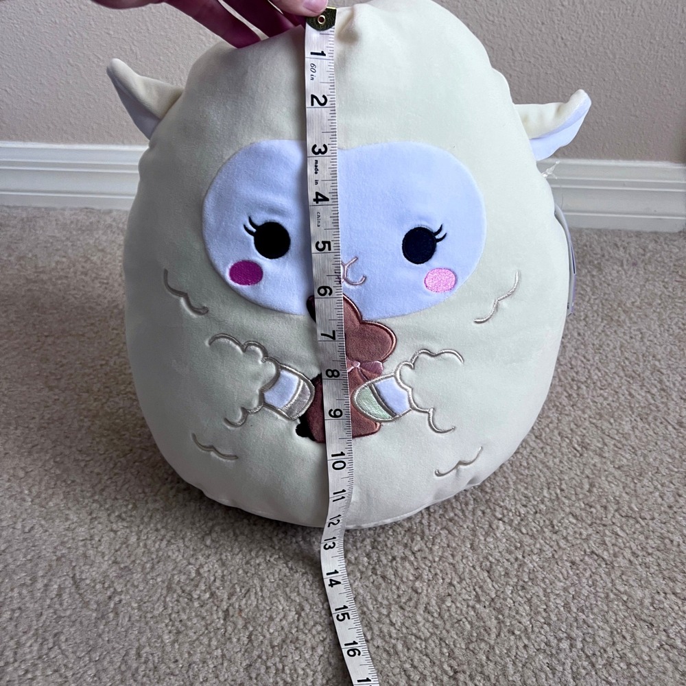 New Squishmallows Sophie Lamb  Plush Toy‎ Easter Bunny  Stuffed Animal 12 Inch - Picture 5 of 8